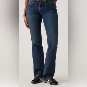 Levi's Dark Blue Flare Women's Jeans boot cut. Size 26